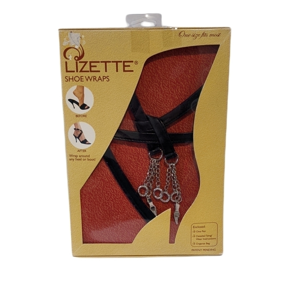 𝅺NWT Lizette Shoe Wraps Charms B130